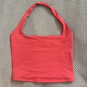 Abercrombie Coral Halter Crop Top